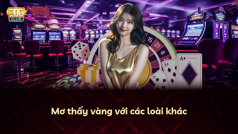Mơ thấy vàng với các loài khác